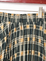 【2色展開】Meridianプリーツチェックスカート