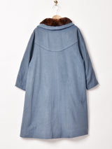 50's〜60’s ファーカラー コート