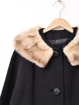 50's〜60's ファーカラーコート