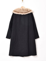 50's〜60's ファーカラーコート