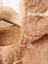 60's   ファーカラーコート