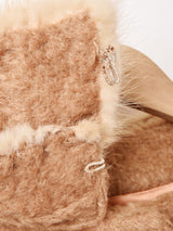 60's   ファーカラーコート