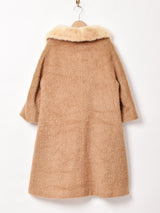 60's   ファーカラーコート