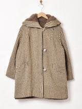 フード付き リバーシブルコート