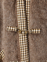 フード付き リバーシブルコート