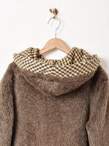 フード付き リバーシブルコート