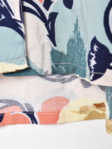 総柄 長袖シャツ