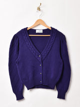 ボリュームスリーブ チロルカーディガン