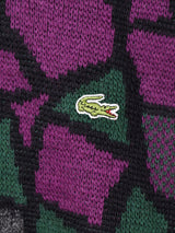 フランス製 LACOSTE 総柄セーター