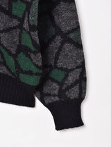 フランス製 LACOSTE 総柄セーター