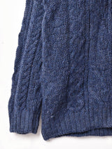 ケーブルセーター