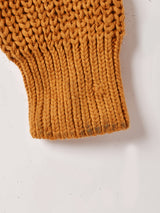 モックネック クロップ ドセーター