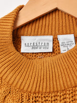 モックネック クロップ ドセーター