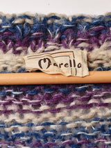 襟付き カーディガン