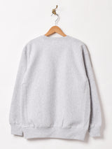 【2色展開】Backers サイドパネル プリント スウェットシャツ