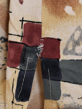 長袖 総柄シャツ