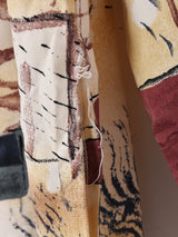 長袖 総柄シャツ