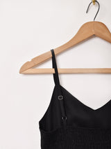 【3色展開】Meridian タック キャミソールワンピース