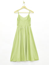 【3色展開】Meridian タック キャミソールワンピース