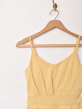 【3色展開】Meridian タック キャミソールワンピース