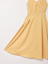 【3色展開】Meridian タック キャミソールワンピース