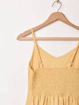 【3色展開】Meridian タック キャミソールワンピース