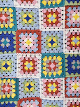 【2色展開】 スリーブレス グラニースクエアワンピース