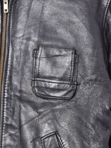 フランス軍 レザーフライトジャケット