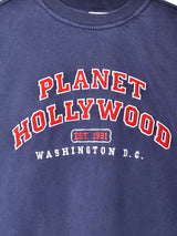 PLANET HOLLYWOOD パッチ刺繍 スウェットシャツ