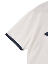 【2色展開】カレッジプリント リンガーTシャツ