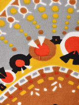 70's   半袖 総柄シャツ