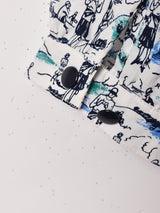 総柄 プルオーバートップス