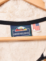 アメリカ製 ホース アニマルデザイン フリースジャケット