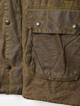 1987's "Barbour" BORDER Waxed Jacket