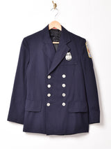 アメリカ製 バッチ付き ダブルジャケット