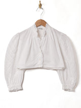 7分袖 クロップドブラウス