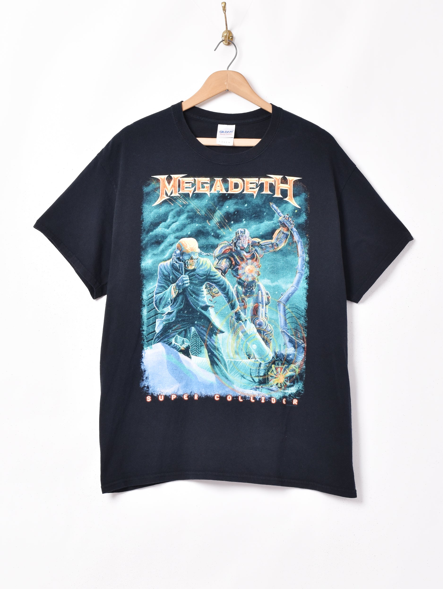 MEGADETH メガデス　XL  ヴィンテージtシャツ　美品　バクプリ豪華Kフォローで割引多数出品中