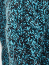 タートルネック ミックスセーター