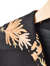 刺繍 ジャケット