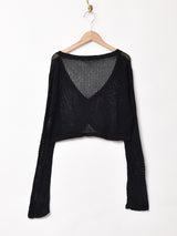 かぎ編み ボレロ