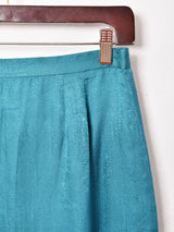 織り柄 シルクタイトスカート