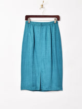 織り柄 シルクタイトスカート