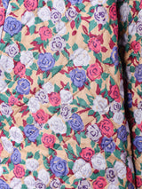 花柄 キルティングジャケット