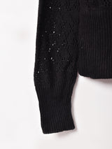 透かし編み カシュクールセーター