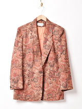 花柄 テーラードジャケット