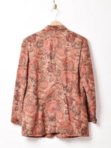 花柄 テーラードジャケット