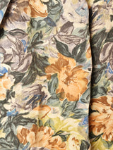 アメリカ製 花柄 テーラードジャケット