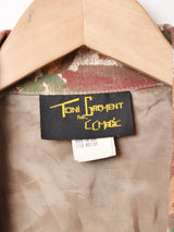 アメリカ製 総柄 テーラードジャケット