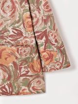 アメリカ製 総柄 テーラードジャケット