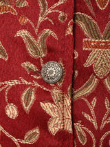 総柄 ジャガード織りジャケット